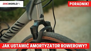 Jak ustawić amortyzator w rowerze  poradnik [upl. by Hna]