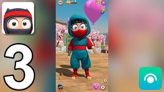 Clumsy Ninja  Gameplay Walkthrough Part 3  Level 56 iOS Android [upl. by Huey]