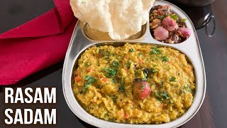 How To Make Rasam Rice  Healthy Rasam Sadam  Easy South Indian Recipe  One Pot Meal  Ruchi [upl. by Aramenta]