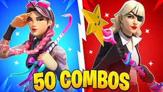 50 BEST TRYHARD Fortnite Skin Combos [upl. by Toogood196]