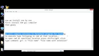 How to compile cc programs with geany and execute in windows [upl. by Raffo]