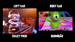 I Like To Move It MASHUP Crazy Frog VS Gummibär The Gummy Bear [upl. by Vernier95]