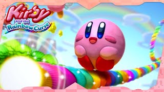 Kirby and the Rainbow Curse ᴴᴰ Full Playthrough [upl. by Arratal]