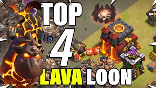 How to do Th10 Lalo in 2022  Top 4 variations Lavaloon [upl. by Nuahsel]