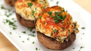 Garlic ParmesanStuffed Mushrooms [upl. by Eitsym260]