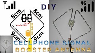 Homemade portable 4g LTE signal booster [upl. by Attaymik822]