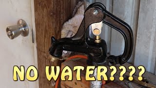 Cheap Hydrant Repair  NO WATER COMING OUT [upl. by Kenrick]