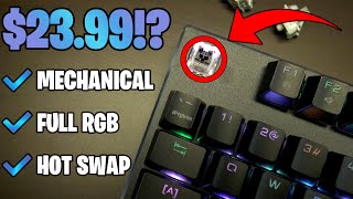 Top 5 GAMING KEYBOARDS Under 30 [upl. by Dnomra957]