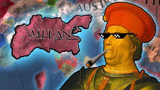 EU4 Milan Guide  THE STRONGEST Playing Tall Nation [upl. by Tedda]