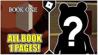 PIGGY BOOK 1 ALL PAGES LOCATIONS in CHAPTERS 112  How to get SECRET PIGGY SKINS ROBLOX [upl. by Annasiul]