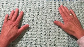 How to Crochet a Baby Blanket beginner friendly [upl. by Atalayah]