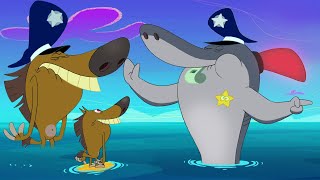 हिंदी Zig amp Sharko 🚨 पुलिस वाले Hindi Cartoons for Kids [upl. by Anniroc]