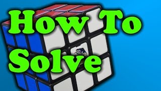 How to Solve a Rubiks Cube  Easy Method [upl. by Leanatan104]