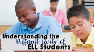 Understanding the Different Levels of ELL Students [upl. by Eelime51]