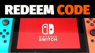 How to Use amp Redeem Codes on Nintendo Switch [upl. by Irovi]