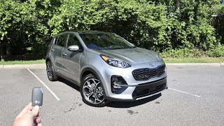 2022 Kia Sportage SX Start Up Test Drive Walkaround and Review [upl. by Enecnarf]