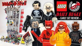 LEGO Marvel Daily Bugle 76178  2021 Early Set Review [upl. by Arbas]