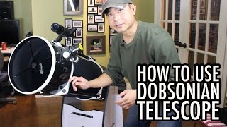 How to a Use Dobsonian Reflector Telescope [upl. by Initof]