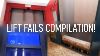 LIFT FAILS COMPILATION 100 Subscriber special [upl. by Karb828]