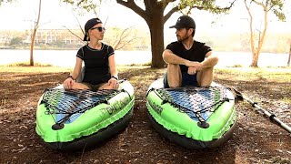 Inflatable Kayaks FTW Intex Challenger K1 Review  Terradrift [upl. by Nnylkoorb63]