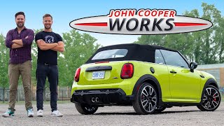 2022 MINI Cooper JCW Quick Review  Spicy But Pricey [upl. by Aeikan51]