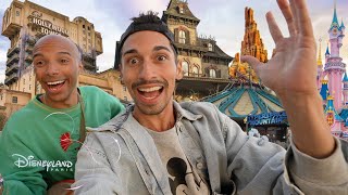 RIDING EVERY RIDE AT DISNEYLAND PARIS IN ONE DAY [upl. by Bellda]