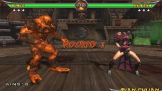 Mortal Kombat Armageddon  Blaze Arcade Ladder [upl. by Georgette919]