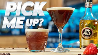 Espresso Martini w Licor 43 amp Carajillo Cocktail Recipe  Homemade Cocktails [upl. by Folly608]