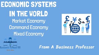 Economic Systems in the World  International Business  From A Business Professor [upl. by Yenetruoc]