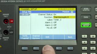 2638A Hydra Series III Data Acquisition System Intro and Test Setup [upl. by Atnes]