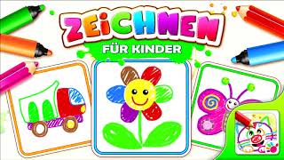 Malen und Zeichnen für Kinder DE [upl. by Barden]