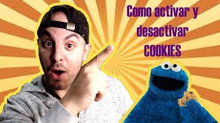 Como activar o desactivar Cookies en Google Chrome [upl. by Elder]