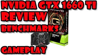 NVIDIA GTX 1660 TI Review Benchmarks And Gameplay Tests In 7 Games [upl. by Aynahs]