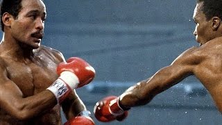 Sugar Ray Leonard vs Wilfred Benitez Highlights [upl. by Yedoc]