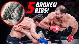 MOST Brutal Knockouts  TOP BELLATOR MMA Moments  Part 1 [upl. by Akcinat]