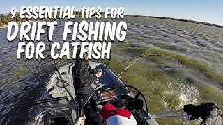 Drift Fishing For Catfish 9 Essential Tips For Success [upl. by Nanfa]