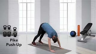 How to do a Pike PushUp [upl. by Belier]