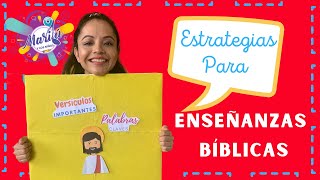 4 ESTRATEGIAS PARA ENSEÑANZAS BÍBLICAS PARA NIÑOS  Marilú y Los Niños [upl. by Glen481]