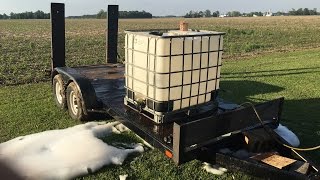 How to Clean out a 275 Gallon IBC Tote Container [upl. by Navetse]