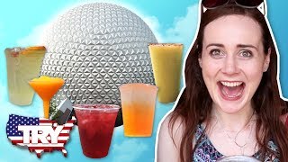 Irish People Try Drinking Around The World at Disneys EPCOT 12 Alcohols in 12 Countries [upl. by Hutchings]