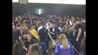 ASU vs UofA Student Section Fight [upl. by Margaux26]