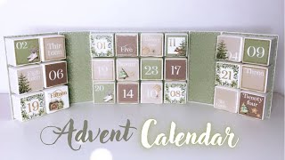 Advent Calendar Book  Tutorial [upl. by Itsuj]