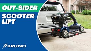 OutSider Scooter Lift  Bruno®  Made in USA  800 9970042 [upl. by Nohsyt648]