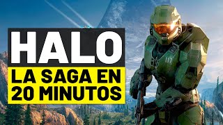 HALO resumen de la historia de TODA LA SAGA [upl. by Hgielra]