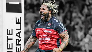 A VIOLENT RUNNER With Intent To INFLICT PAIN  Mathieu Bastareaud Rugby Big Hits amp Bump Offs [upl. by Bui]