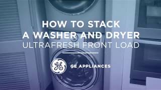 UltraFresh Front Load How to Stack a Washer and Dryer [upl. by Nylrahc967]