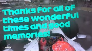 Michael Schumachers F1 Farewell Message  2012 Brazilian Grand Prix [upl. by Ycnaf586]