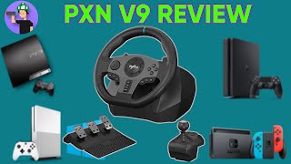 PXN V9 Gaming Racing Wheel Review [upl. by Zigrang]