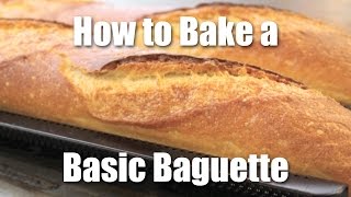 How To Make A Basic Baguette [upl. by Ennalyrehc]