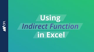 Excel INDIRECT Function Using INDIRECT Function in Excel [upl. by Hplodnar]